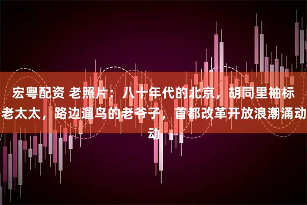 宏粤配资 老照片：八十年代的北京，胡同里袖标老太太，路边遛鸟的老爷子，首都改革开放浪潮涌动
